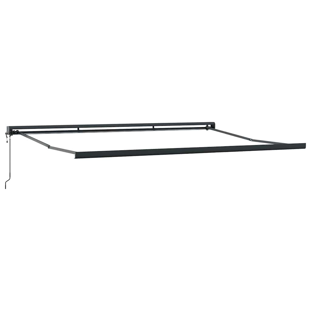 Markise Antrasitt 4,5 × 3 m Metall