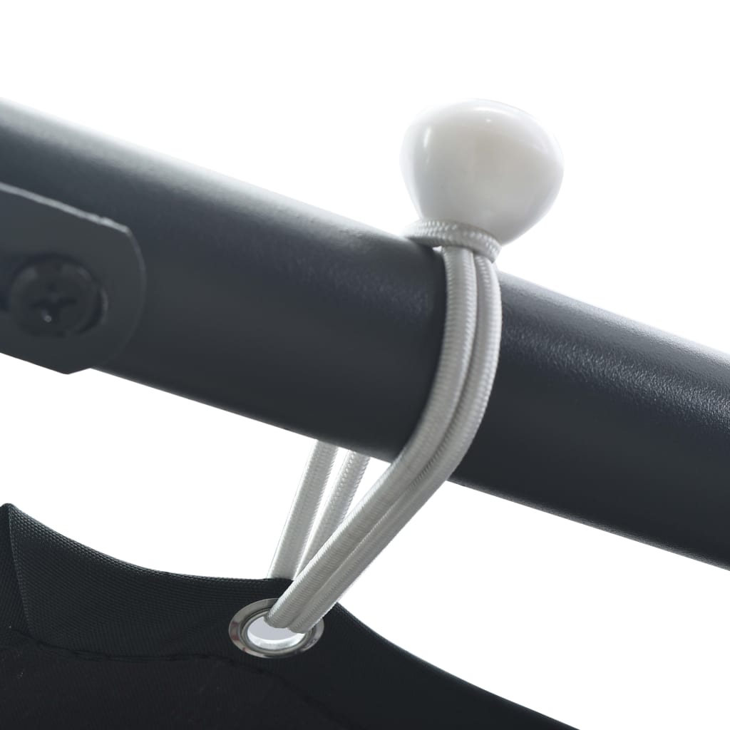 Paviljongtelt 3x3 m stål antrasitt