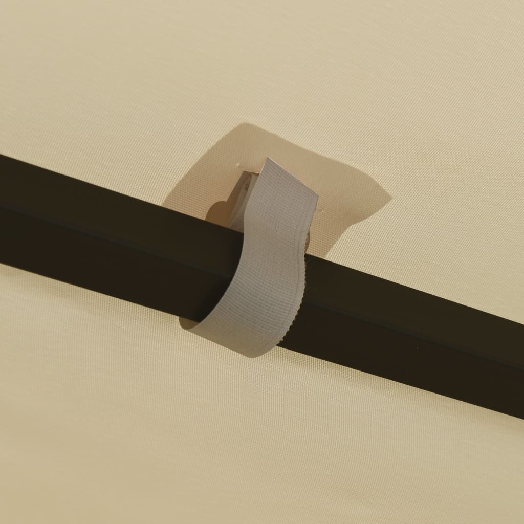 Paviljong 3x3 m kremhvit