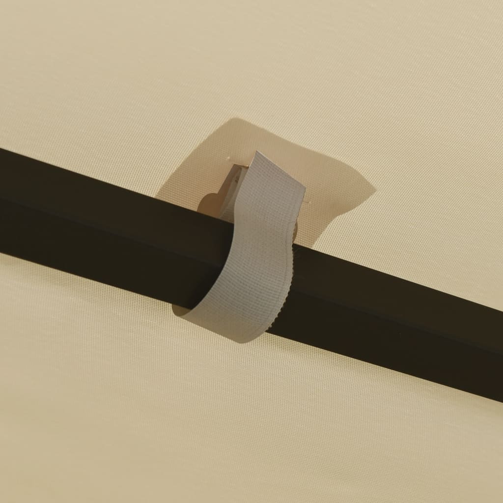 Paviljong 3x6 m kremhvit