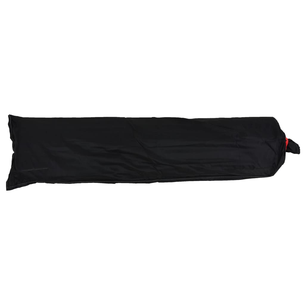 Partytelt med LED og 4 sidevegger 3,6x3,6x2,3 m grønn