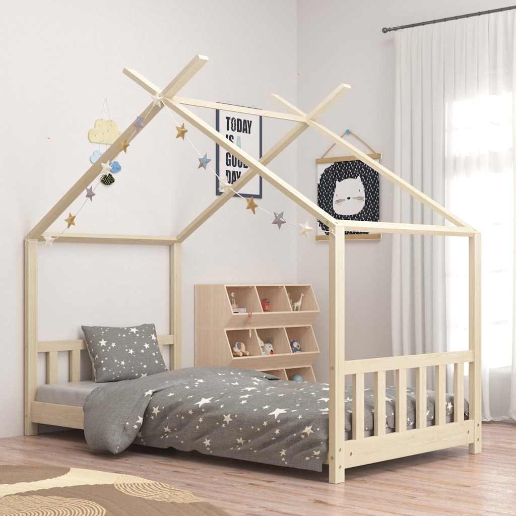 Sengeramme barn heltre furu 70x140 cm