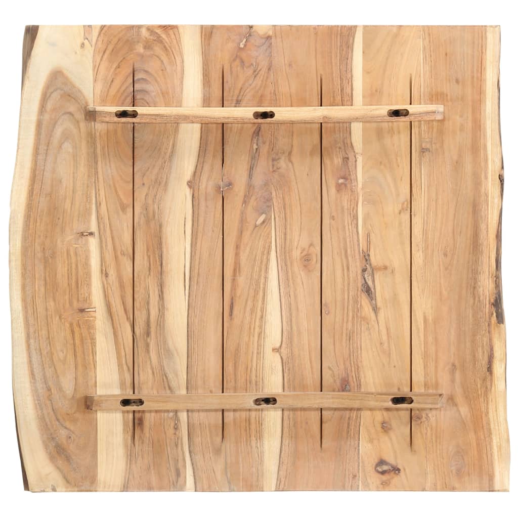 Bordplate heltre akasie 58x(50-60)x3,8 cm
