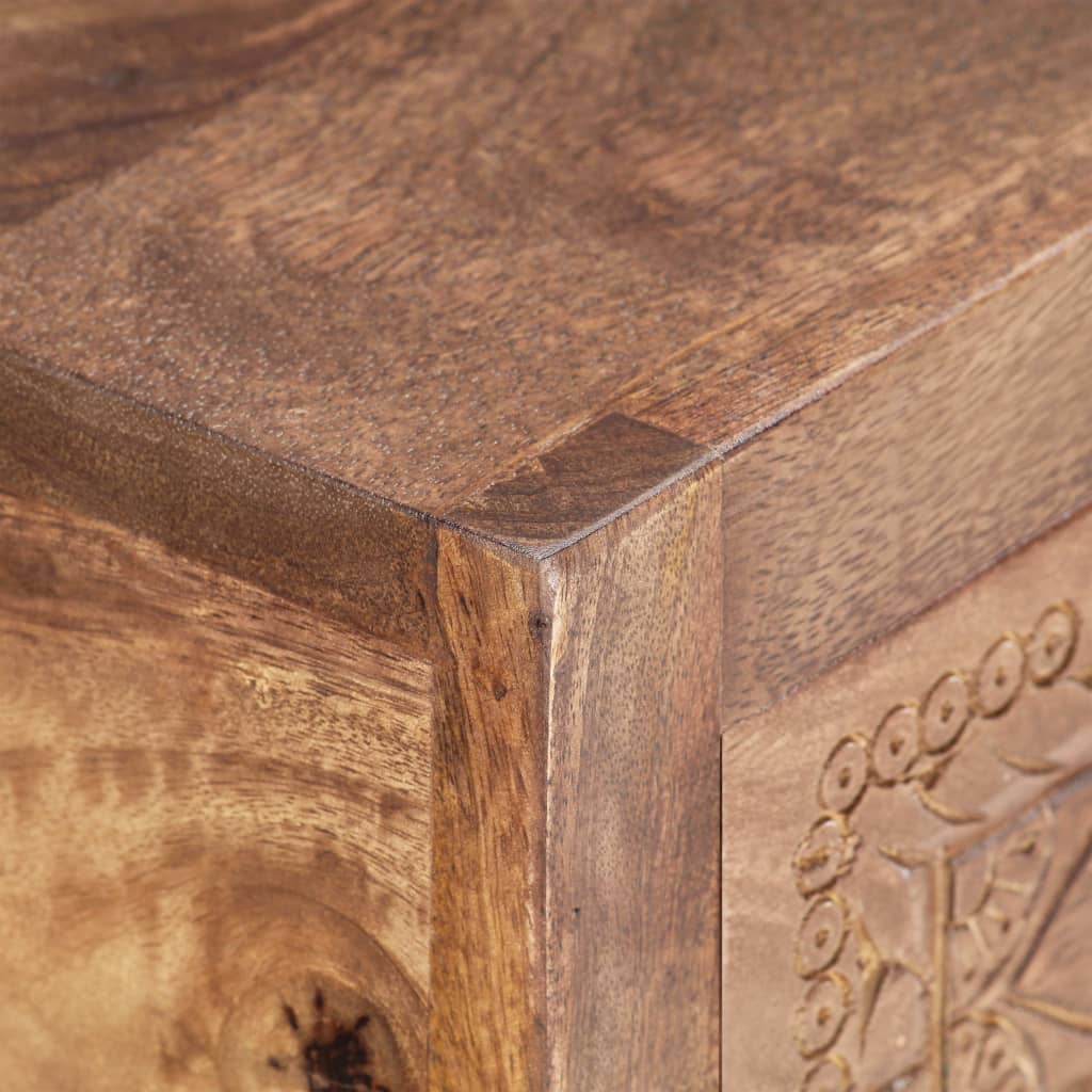 Konsollbord 90x30x75 cm heltre mango