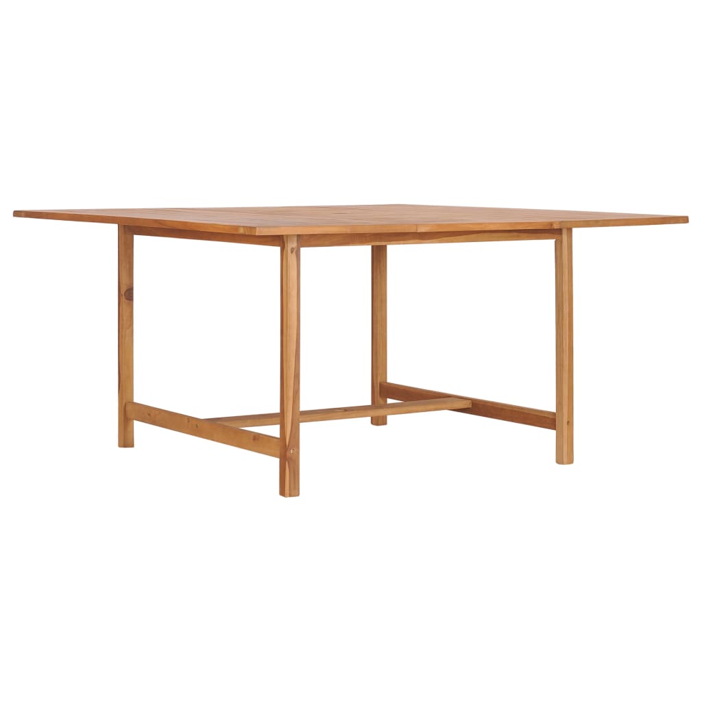 Hagebord 150x150x76 cm heltre teak