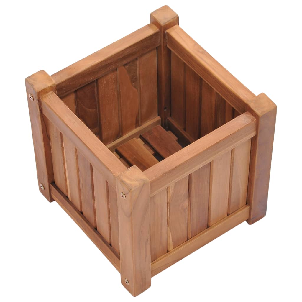 Høybed 30x30x30 cm heltre teak