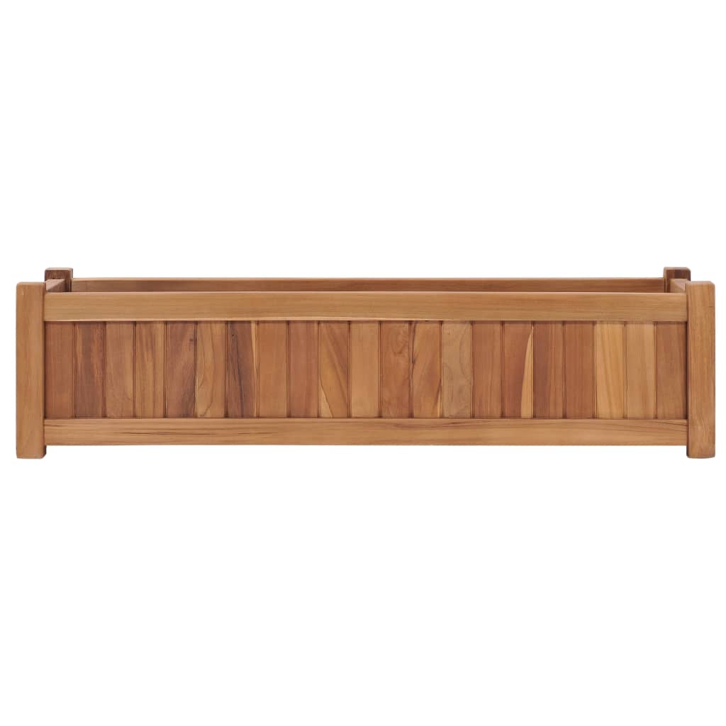 Høybed 100x30x25 cm heltre teak