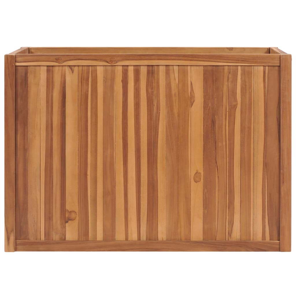 Høybed 100x50x70 cm heltre teak