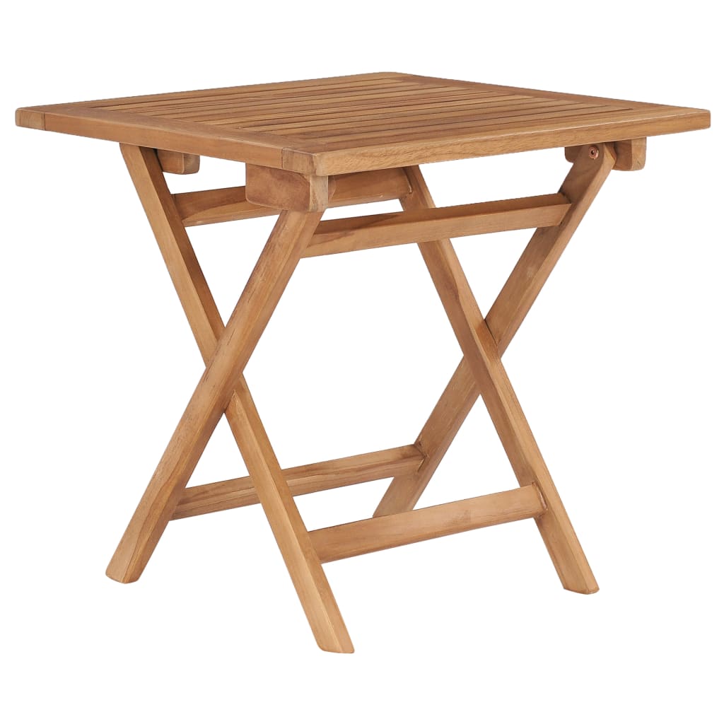 Sammenleggbart hagebord 45x45x45 cm heltre teak
