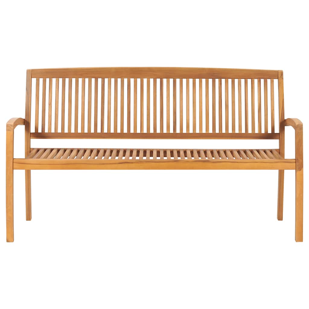 3-seters hagebenk stablebar 159 cm heltre teak