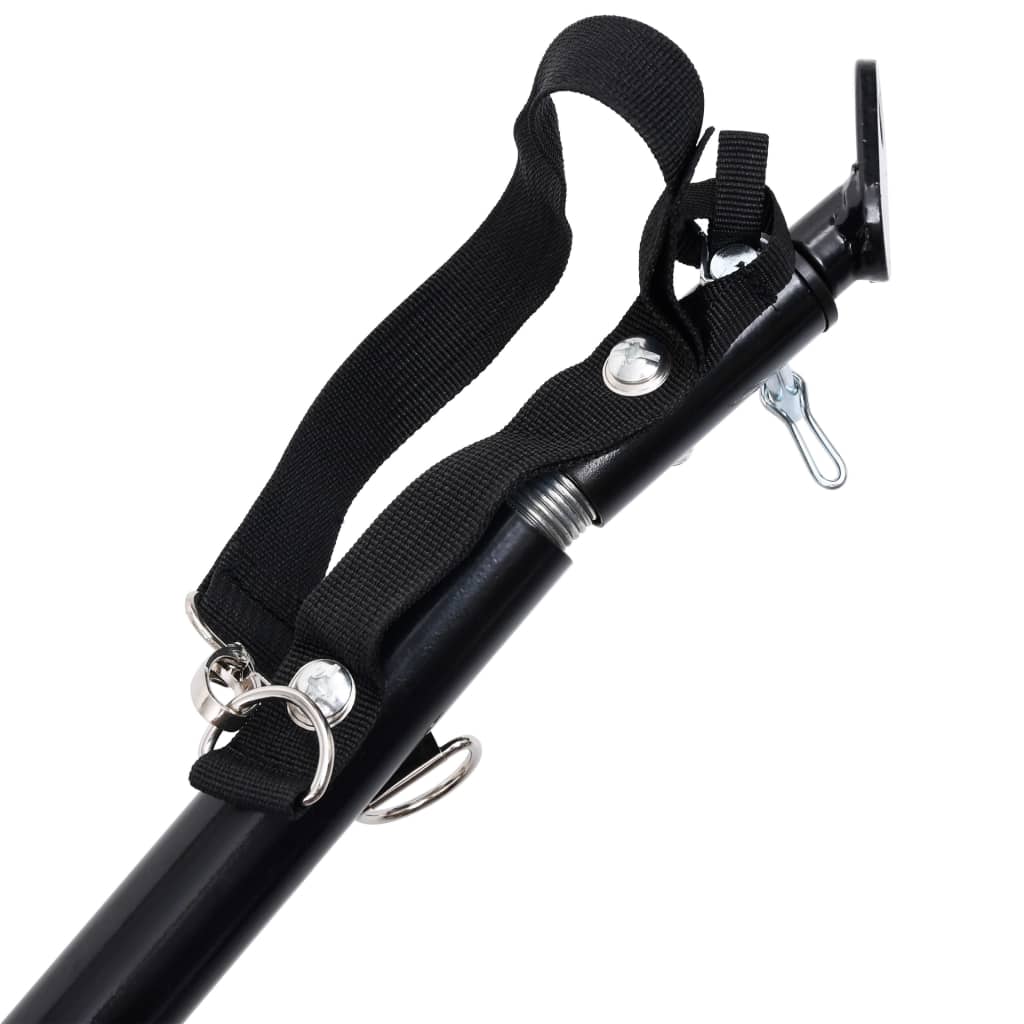 Sykkeltilhenger og joggevogn for kjæledyr 2-i-1 rød og grå