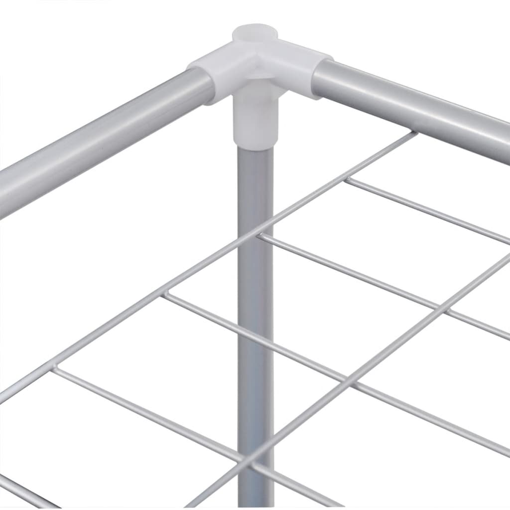 Skittentøyskurver 2-delt med vaskekurver 2 stk og topphylle