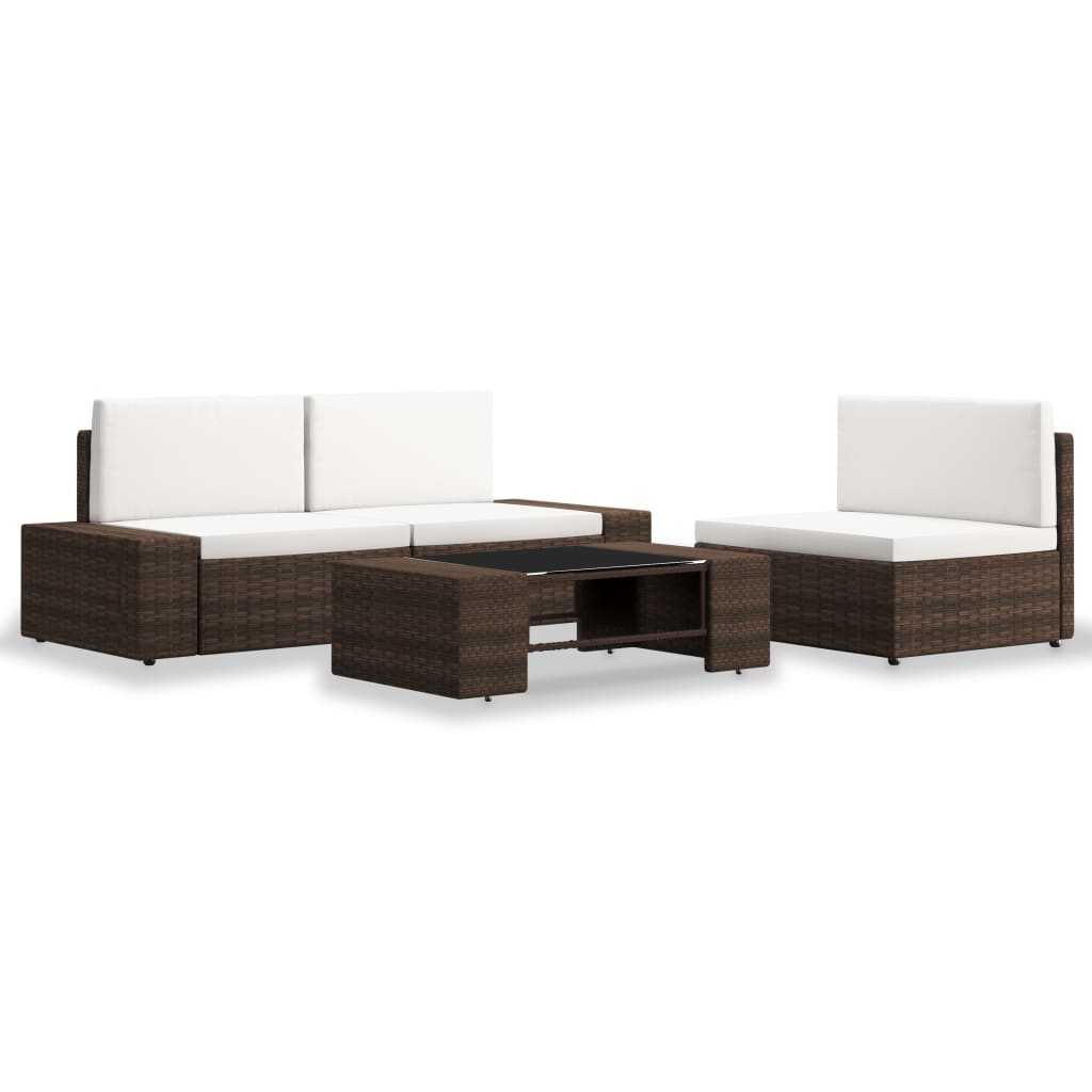 Hagesofagruppe 4 deler polyrotting brun