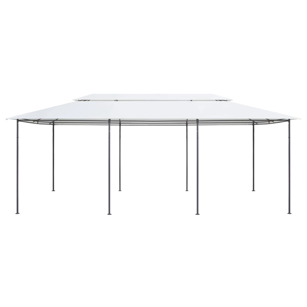 Paviljong 600x298x270 cm hvit 180g/m²