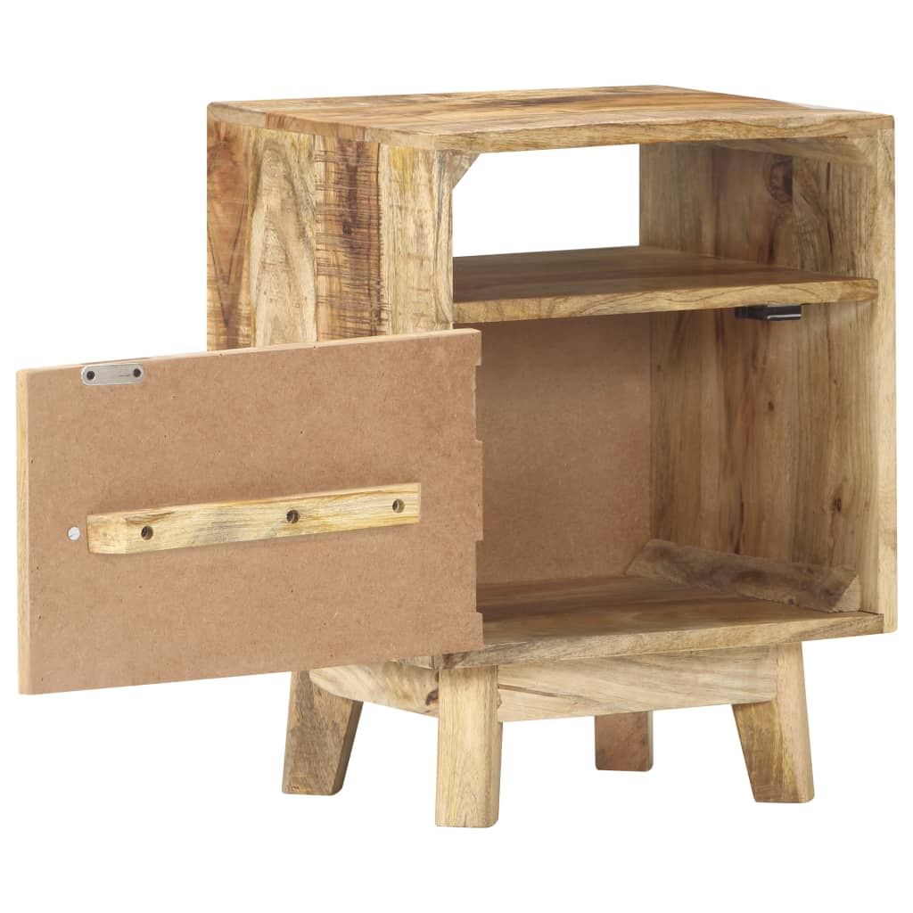 Nattbord 40x30x50 cm grovt mangotre