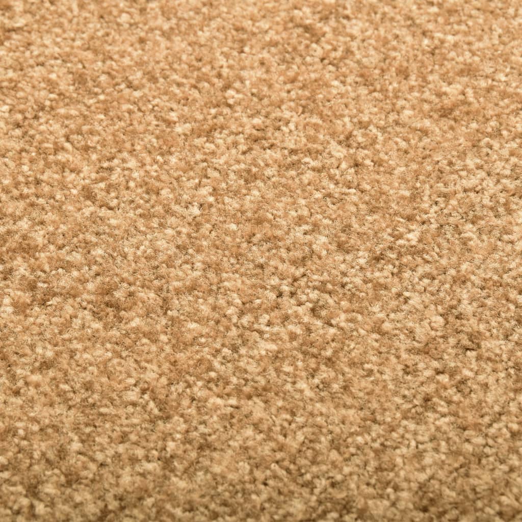 Dørmatte vaskbar kremhvit 90x150 cm