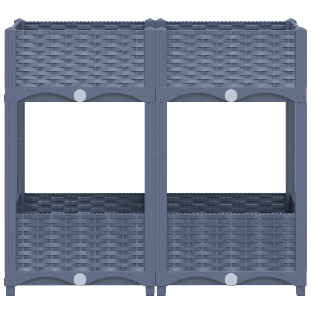 Høybed 80x40x71 cm polypropylen