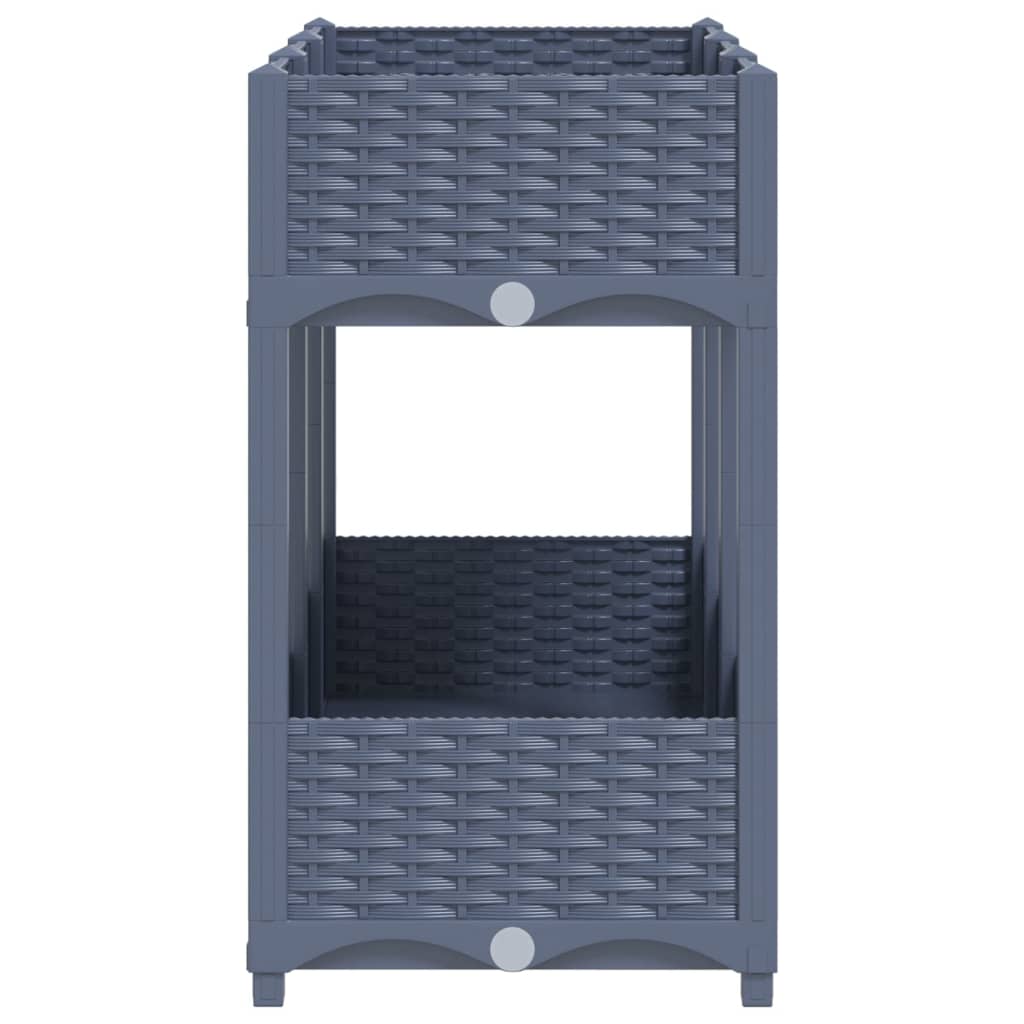 Høybed 120x40x71 cm polypropylen