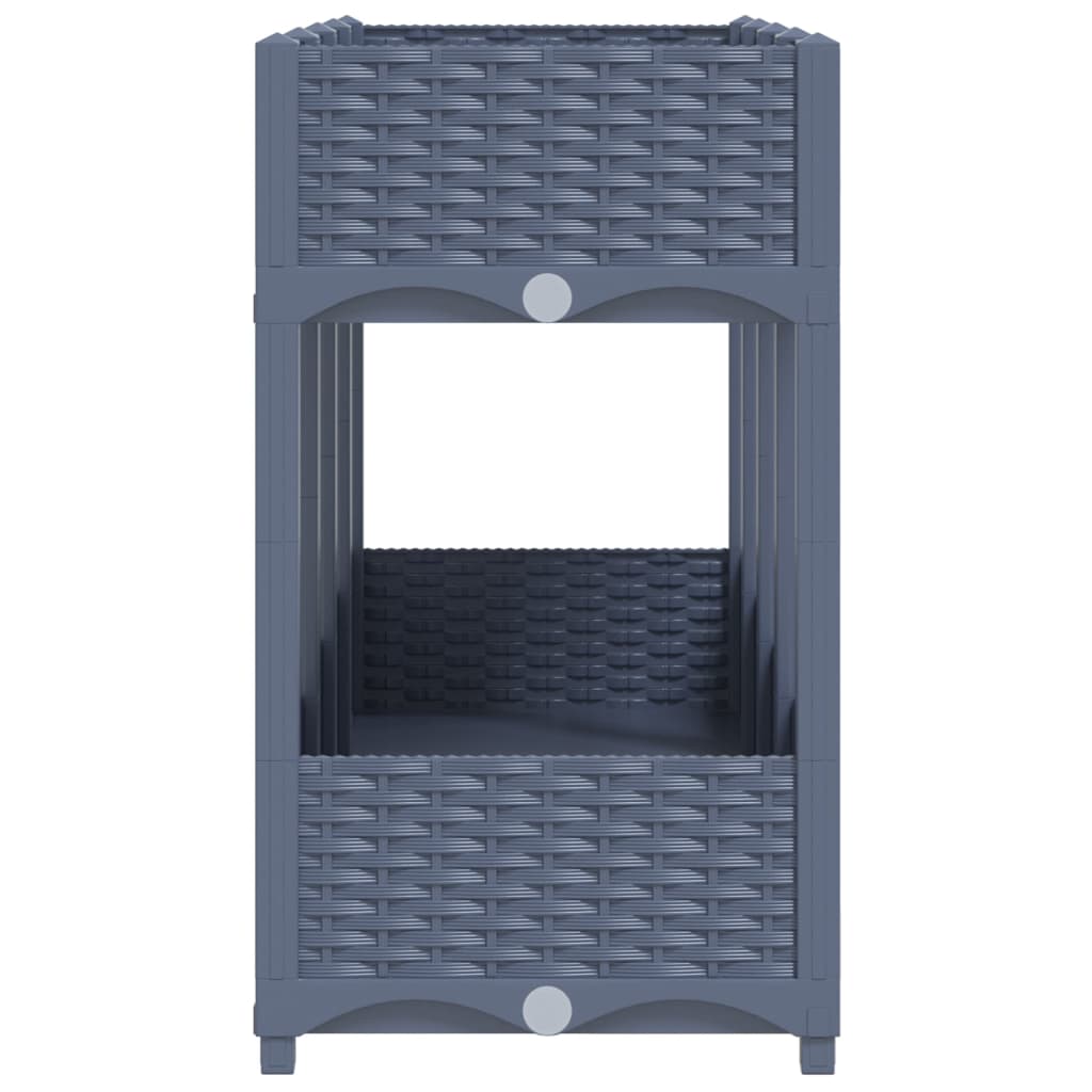 Høybed 160x40x71 cm polypropylen