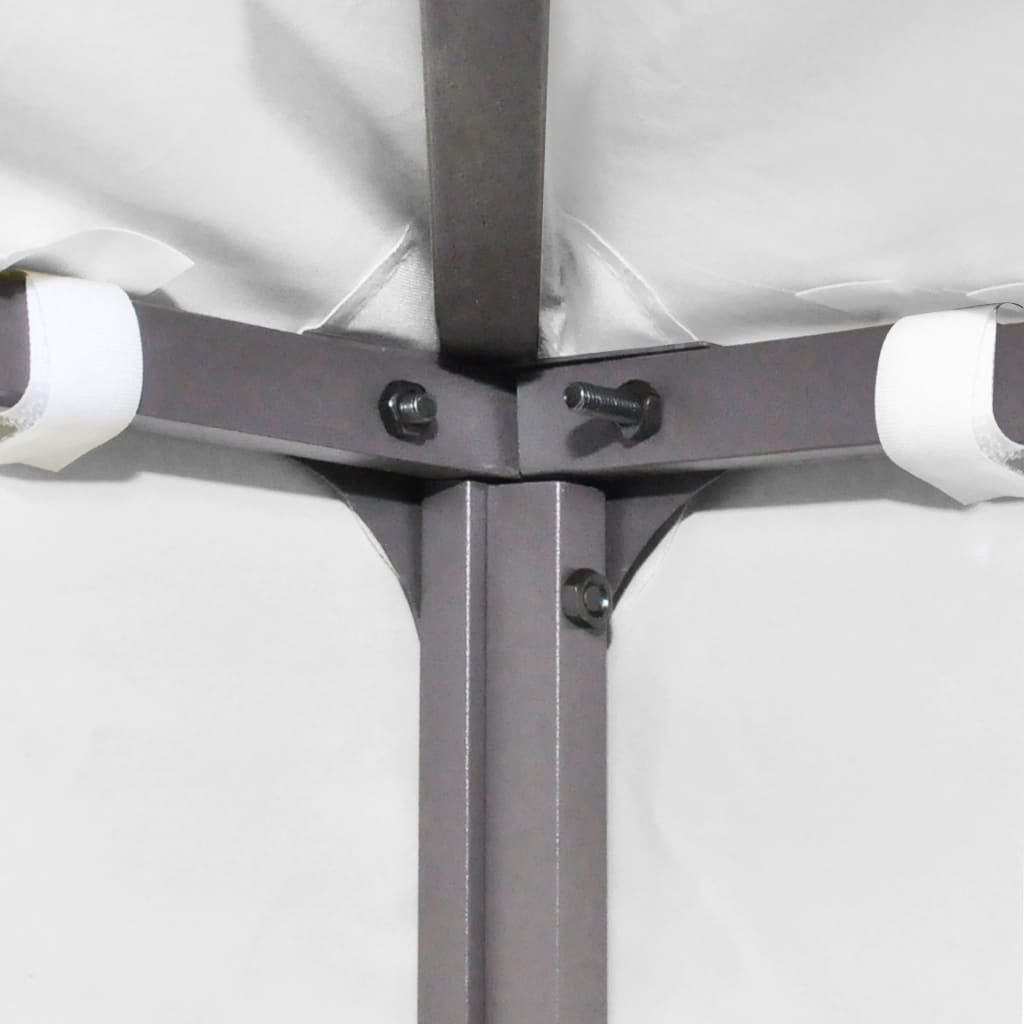 Dobbel toppduk til paviljong 310 g/m² 3x3 m hvit