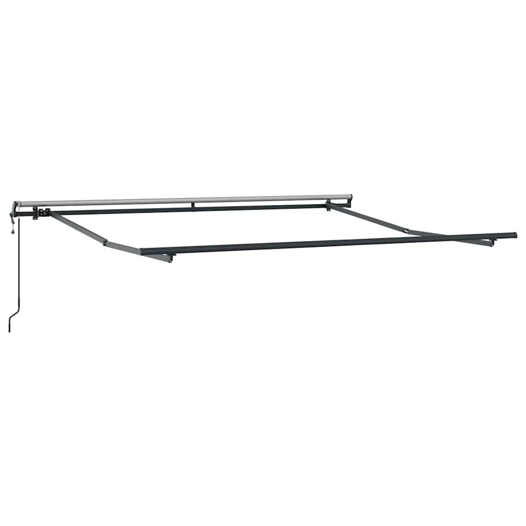 Markise Manual Antrasitt 3,5 x 2,5 m Metall