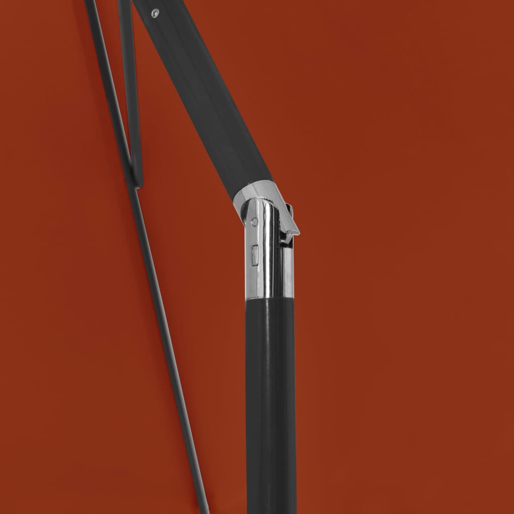 Strandparasoll terrakotta 180x120 cm