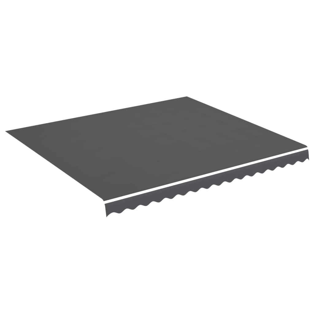Erstatningsduk for markise antrasitt 4x3,5 m