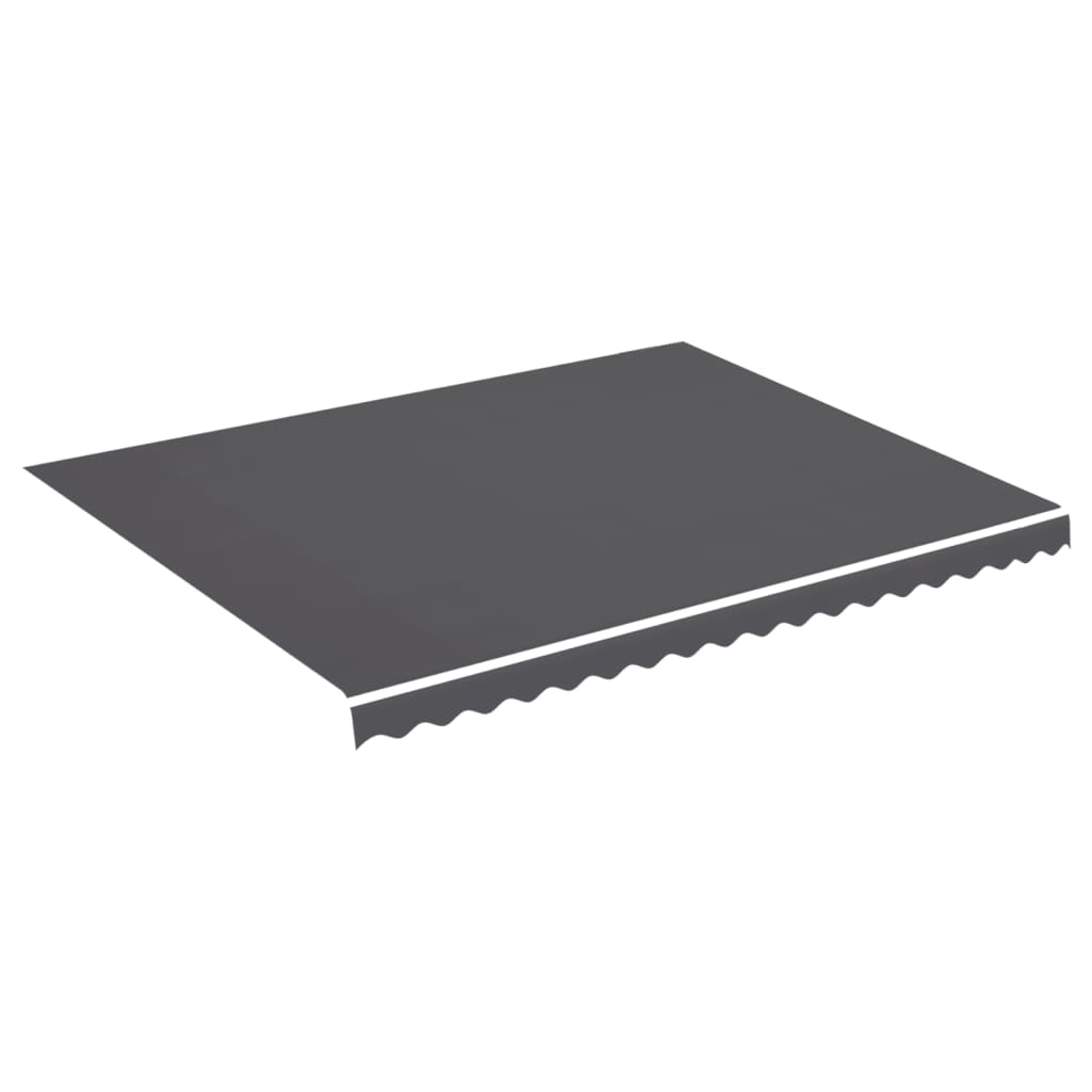 Erstatningsduk for markise antrasitt 4,5x3,5 m