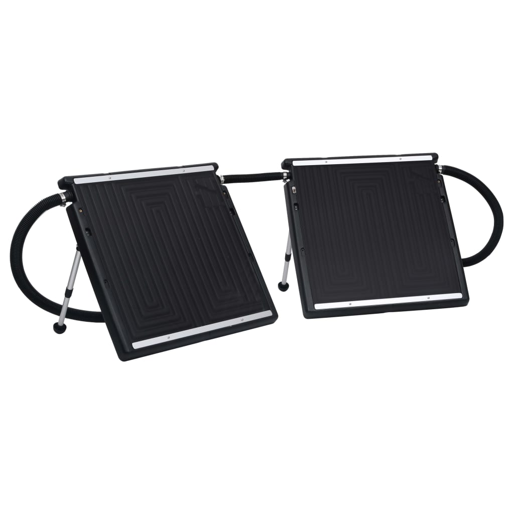 Dobbelt solcellepanel for basseng 150x75 cm