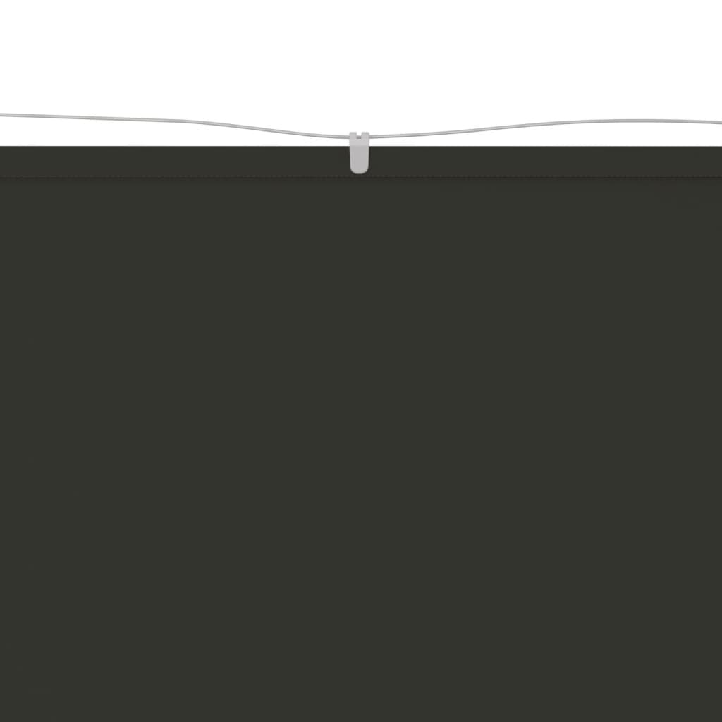 Vertikal markise antrasitt 60x420 cm oxfordstoff