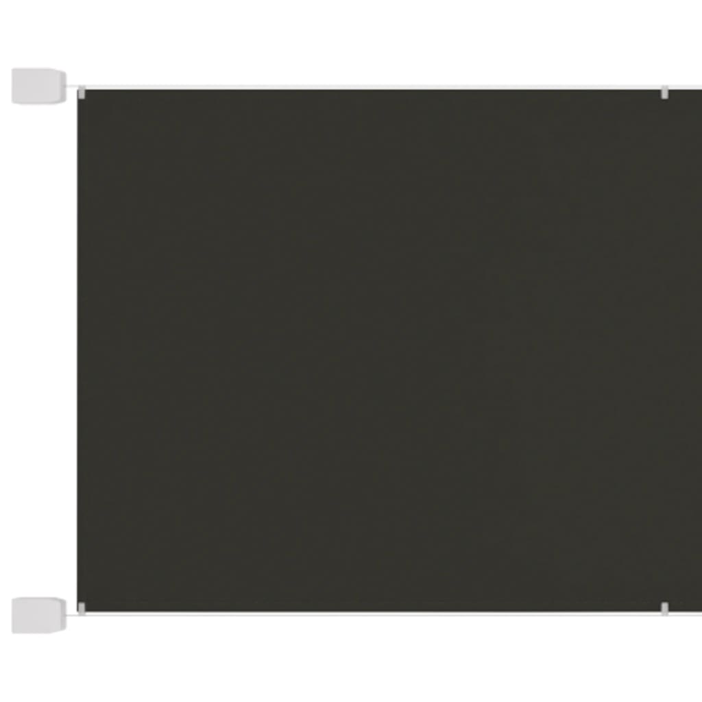 Vertikal markise antrasitt 140x420 cm oxford stoff