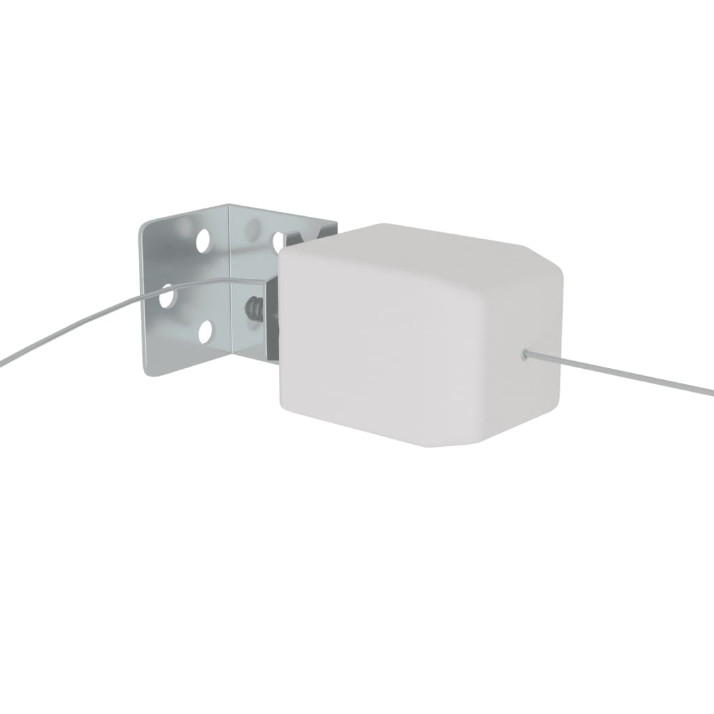 Vertikal markise lysegrønn 200x360 cm oxfordstoff