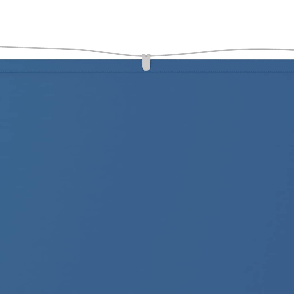 Vertikal markise blå 180x800 cm oxfordstoff