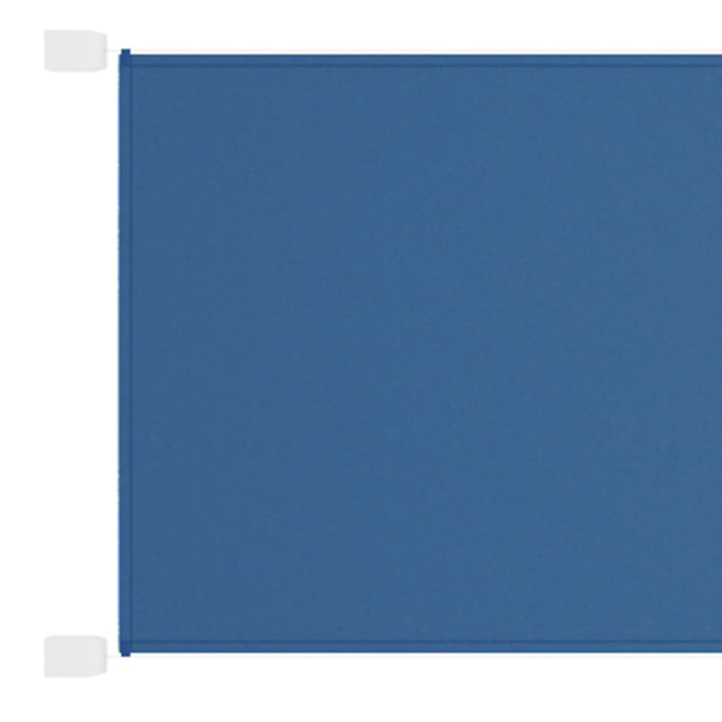 Vertikal markise blå 200x360 cm oxfordstoff