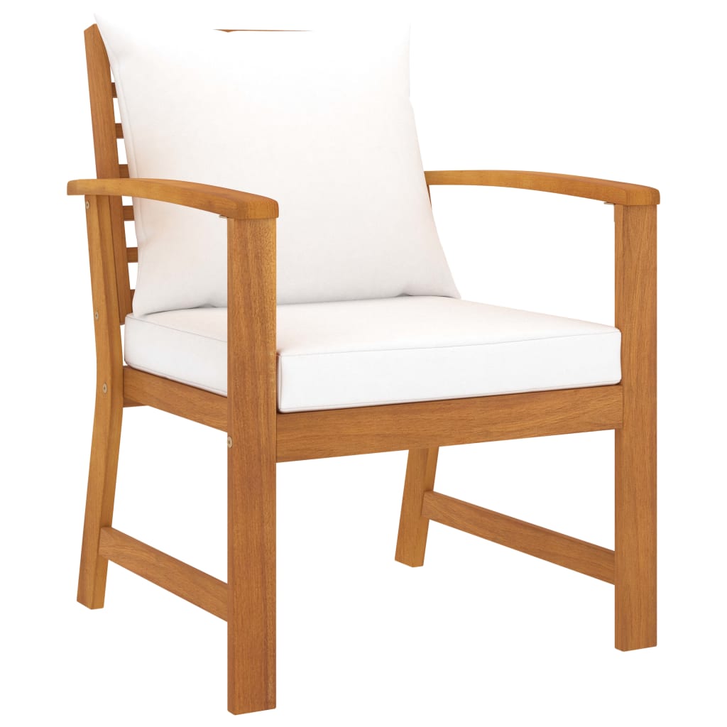 Hagesofagruppe med pute 5 deler heltre akasie