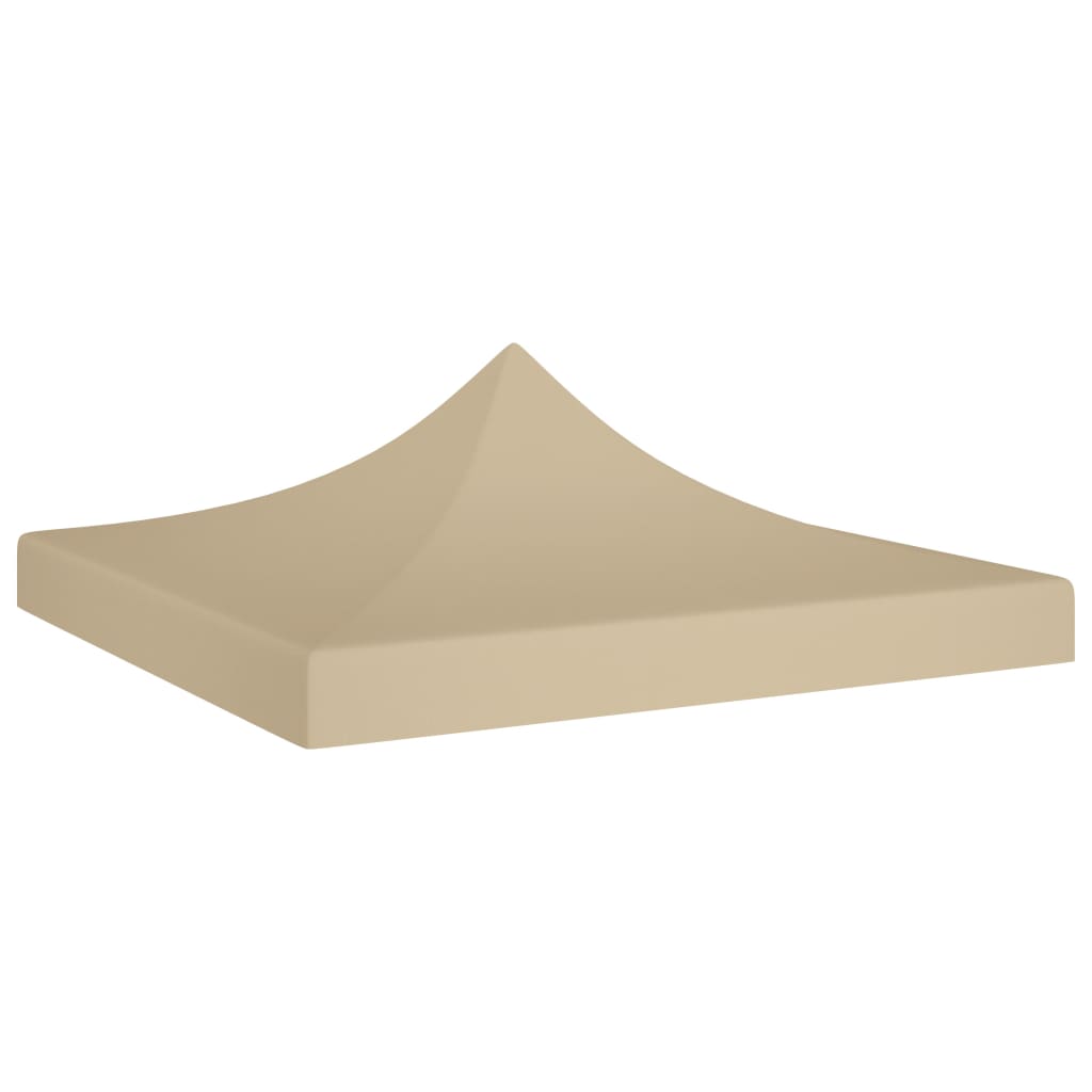 Teltduk for festtelt 3x3 m beige 270 g/m²