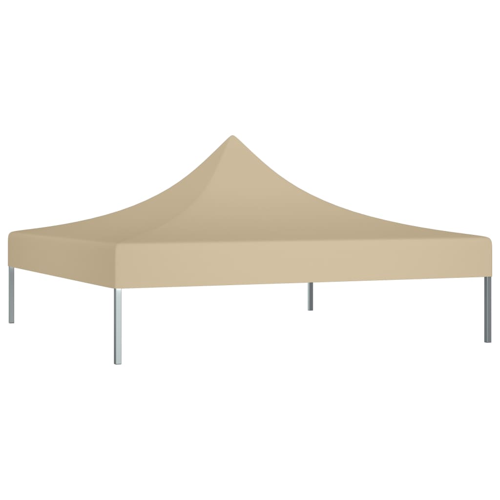 Teltduk for festtelt 3x3 m beige 270 g/m²