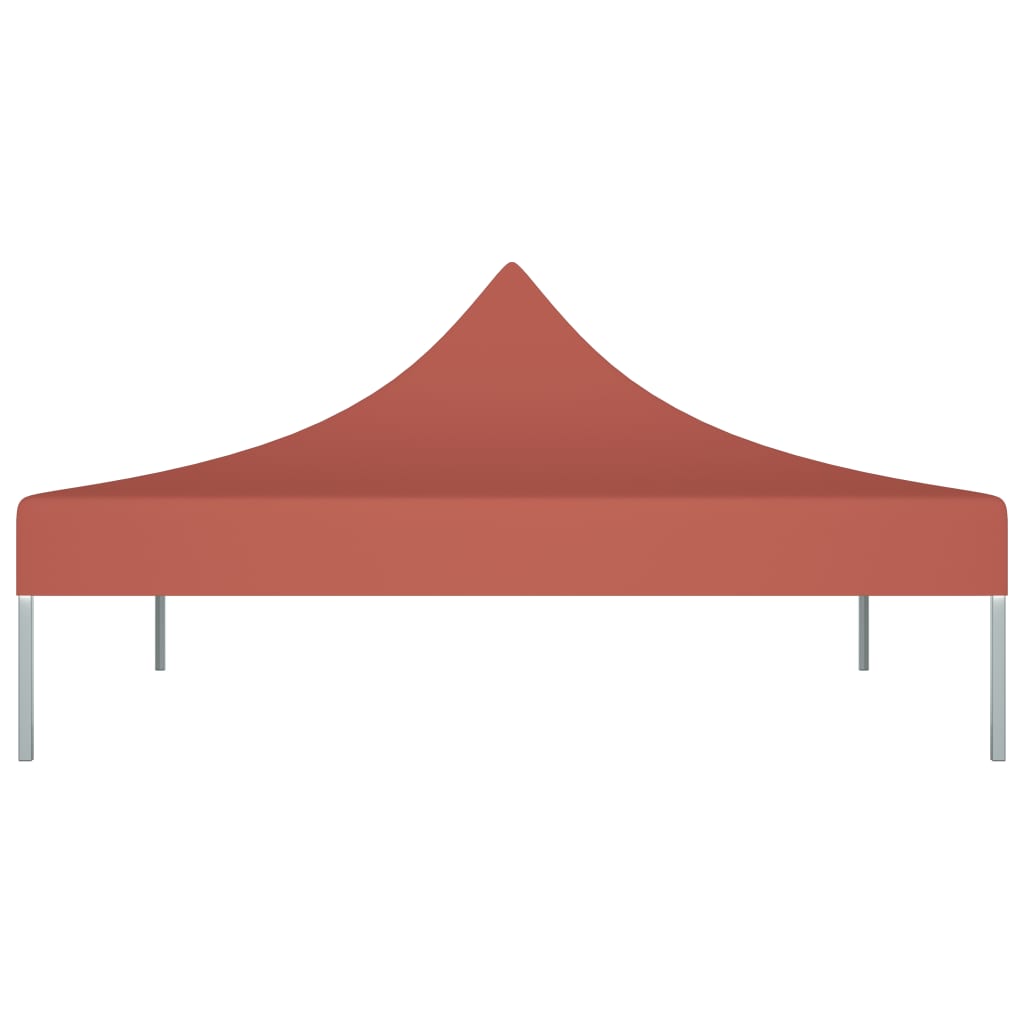 Teltduk for festtelt 3x3m terrakotta 270 g/m²