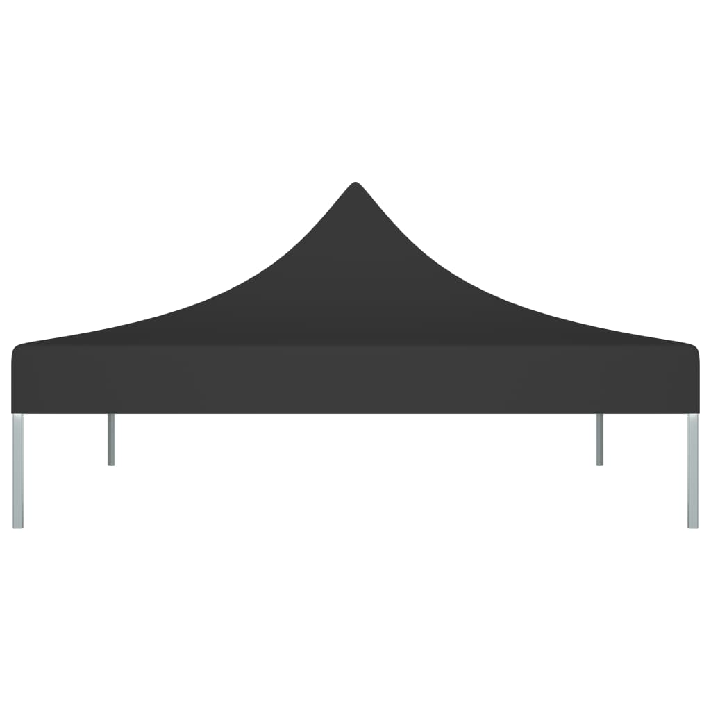 Teltduk for festtelt 3x3m svart 270 g/m²