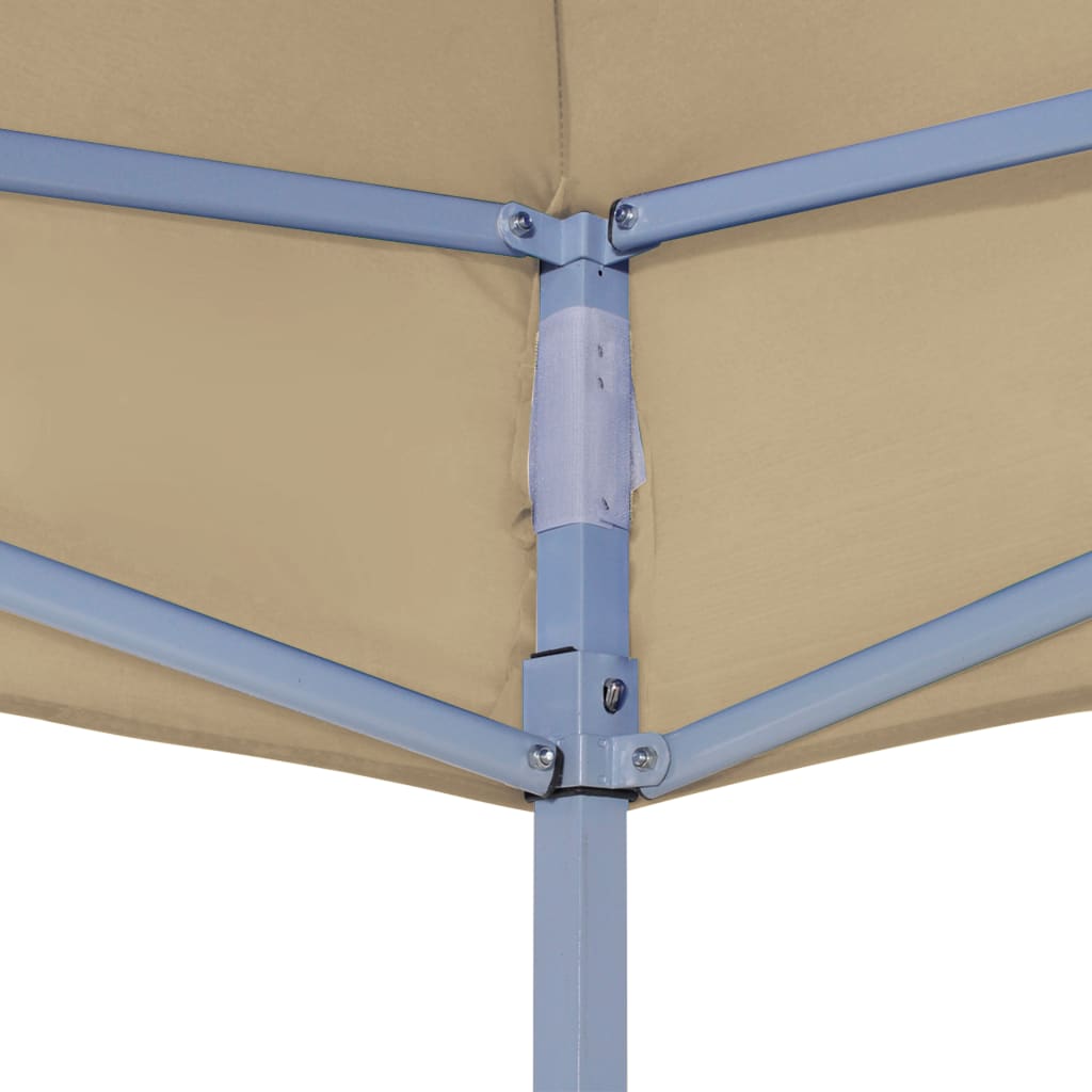 Teltduk for festtelt 6x3 m beige 270 g/m²
