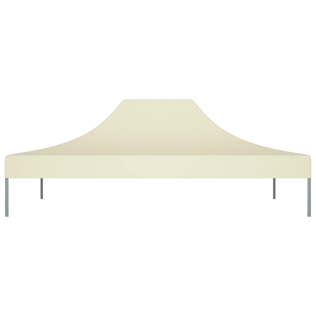 Teltduk for festtelt 4x3 m kremhvit 270 g/m²