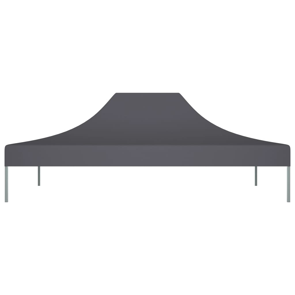 Teltduk for festtelt 4x3 m antrasitt 270 g/m²