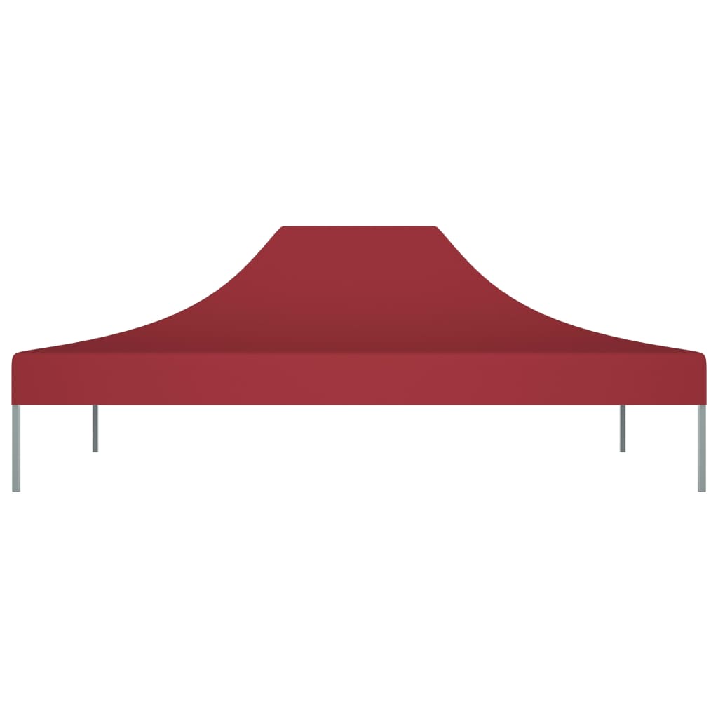 Teltduk for festtelt 4x3 m burgunder 270 g/m²