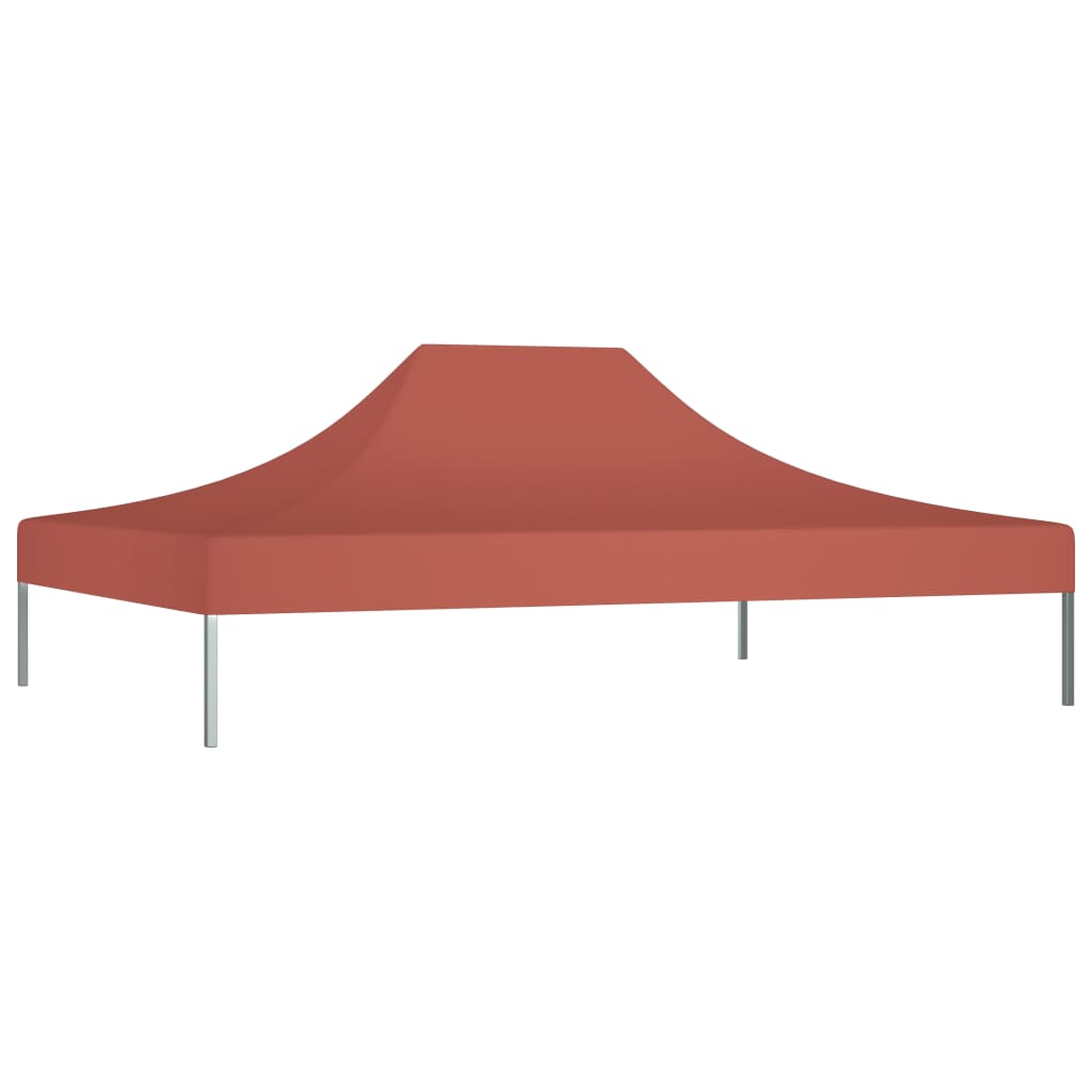 Teltduk for festtelt 4x3 m terrakotta 270 g/m²