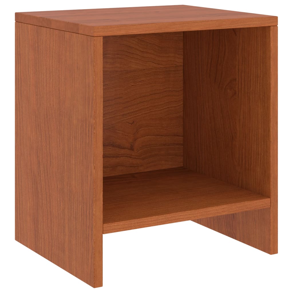 Nattbord 2 stk honningbrun 35x30x40 cm heltre furu