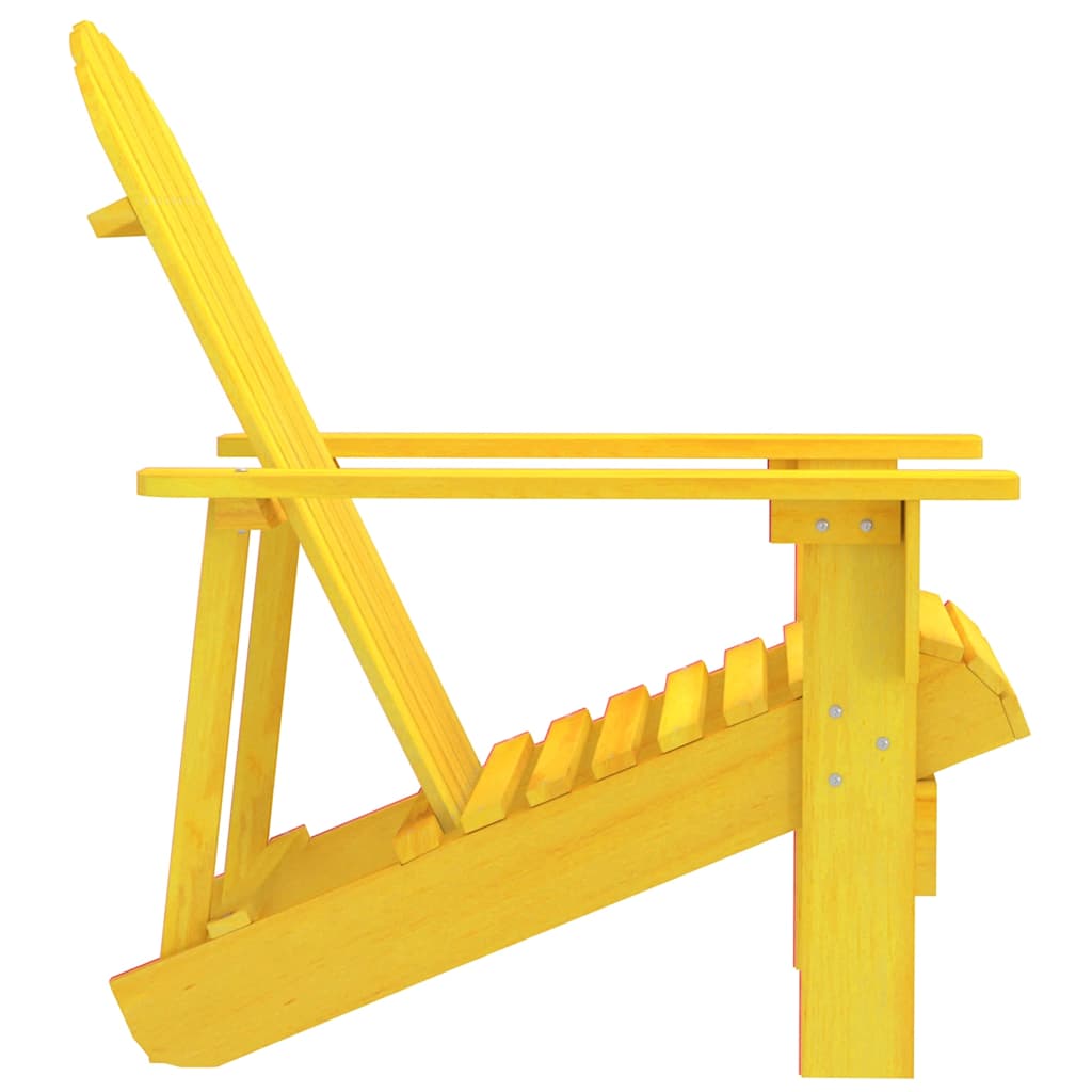 Adirondack hagestol heltre gran gul