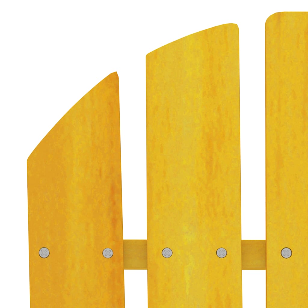 Adirondack hagestol heltre gran gul