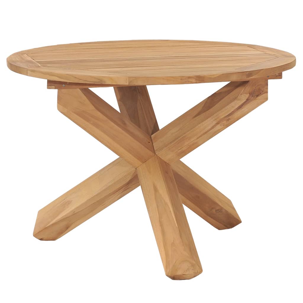 Hagespisebord Ø110x75 cm heltre teak