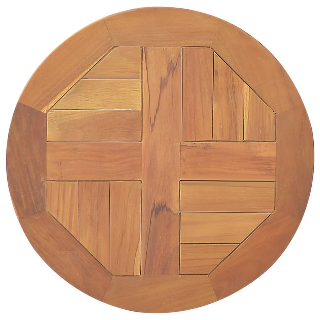 Bordplate heltre teak 2,5 cm 40 cm