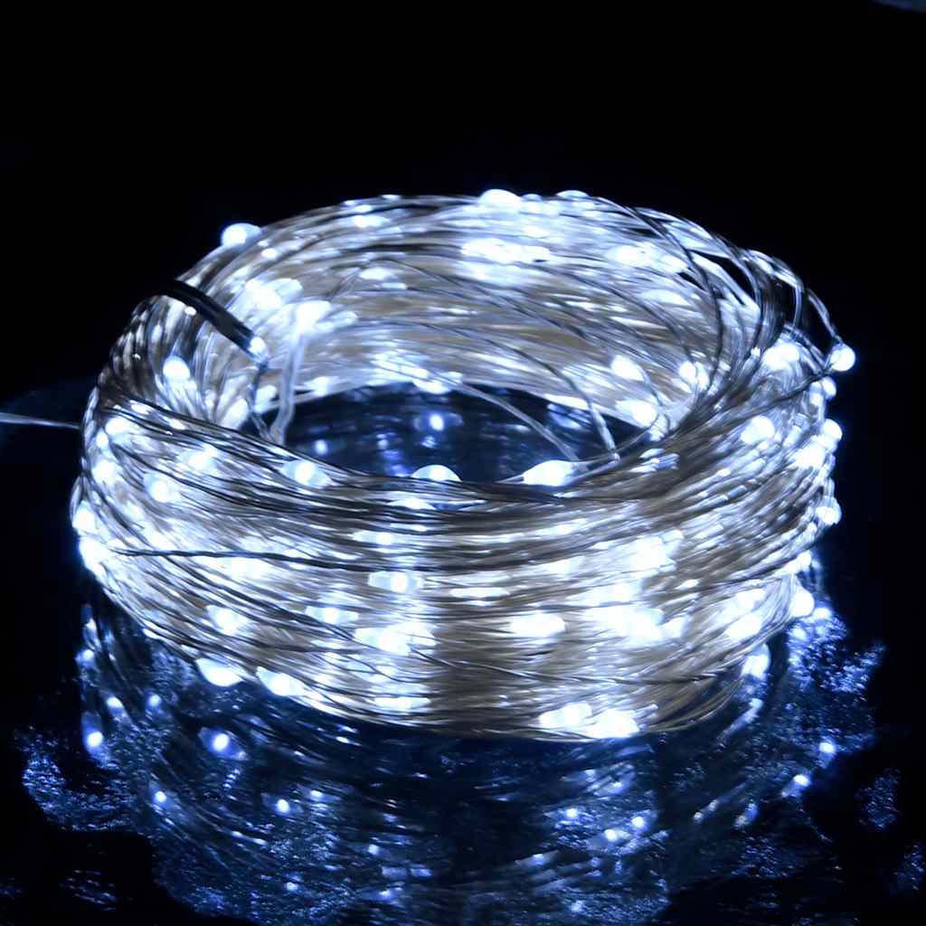LED-strenglys med 300 lysdioder kaldhvit 30 m